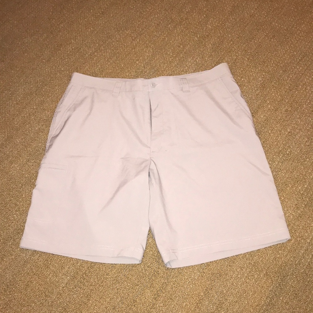 Light grey PGA Tour pro series shorts
